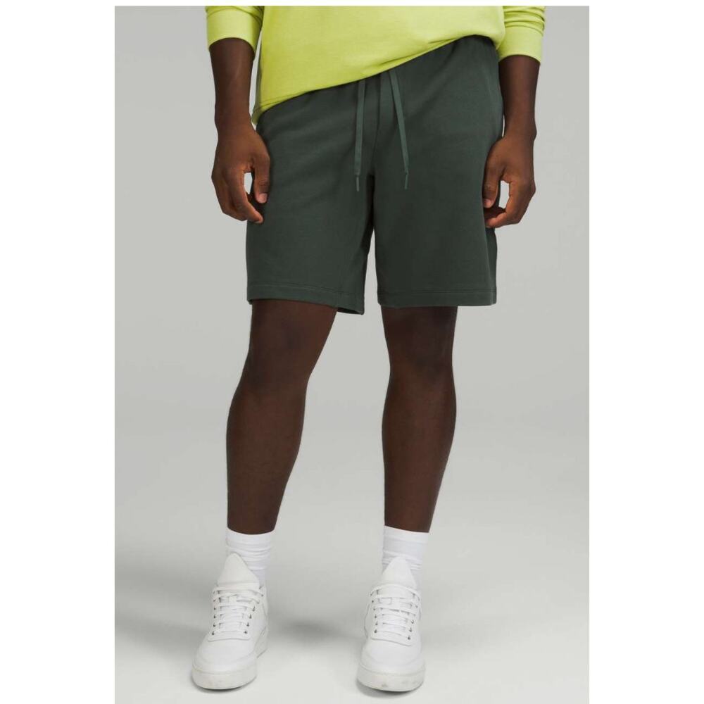 Lululemon Relaxed-Fit French Terry Short 9" M7AXWS Smoked Spruce Green Small